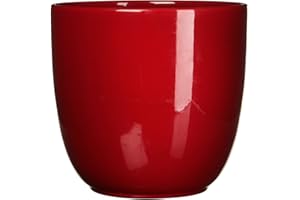 Mica Decorations 144811 Tusca Pot Ronde Rouge F - H28,5xd31cm