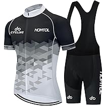 Maglia Ciclismo Uomo HECLOK - Tuta Monopezzo Con Imbottitura Premium Per Competizioni - Foto 4