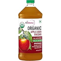 StBotanica USDA Organic Apple Cider Vinegar - Raw, Unfiltered with Mother Vinegar – 500ml