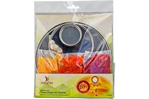 ARTIDEE CREARTEC - Colouraplast Traumfänger-Set Sunrise - für Anfänger und als Geschenk geeignet - Made in Germany