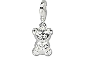 STERLINX SilberDream 925er Charm Bär Echt Silber Armband Schmuck Anhänger D1FC620 Silber Charmsschmuck von SilberDream für die Frau