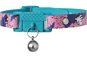 Kittyrama Botanicals Halsbänder für Katzen/Kätzchen. Preisgekrönt. Hypoallergen, Quick Release Breakaway, Bequem und Weich. Tierarzt Zugelassen. Fern Adult