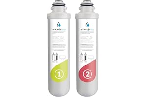‎SMARDY smardy blue 2in1 Ersatzfilter Set für Osmoseanlagen miran, xiva - Wechselintervall 6 Monate