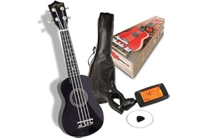 Johnny Brook Soprano Ukulele Kit (Black)