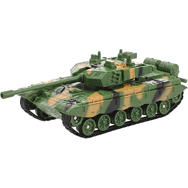 JuanKidbo Jouet Tank Armée – 6 Véhicules Alliage, 8 Figurines Soldats – Lumière Et Son – Cadeau Garçon 3-8 Ans