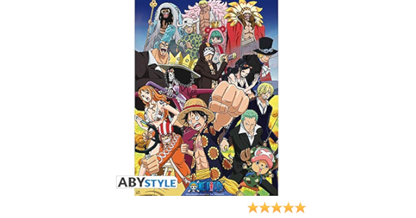 Abystyle One Piece Poster Dressrosa 52x38 Amazon Co Uk Home Kitchen