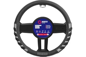 Sparco 1 Funda Universal para Volante de Coche, Gris