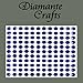 132 x 5mm Dark Blue Diamante Self Adhesive Rhinestone Body Vajazzle Gems - created exclusively for Diamante Crafts