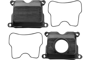 EMIHO Valve Cover/Rocker Case Fit for Kawasaki 2500 2510 2520 3000 3010 3020 4000 4010 Mules 1993-2016 Replace 11022-2068 11022-2056 11061-2182, with 2 Gaskets