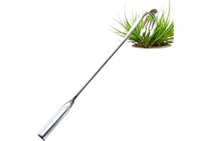 DUBBULON Extractor De Maleza -extractor De Malezas De Jardin | Herramienta Para Desmalezar Caminos | Herramienta Quitar Malas Hierbas Patio | Herramienta De Desmalezado De Raíces Profundas Para Jardín Y Césped