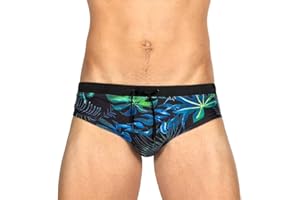 LikeJump Bañador de Natación Hombre Briefs Traje de Baño Secado Rápido para Playa Piscina