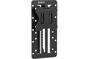 VIVO Height Adjustable VESA Adapter for Single 13 to 27 inch Monitor, Accessory Bracket Kit for Individual Screen, Black, Stand-VAD3