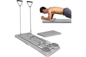 OANMARG Compact Pilates Reformer, Foldable Pilates Reformer Board For Home Workout, Portable Pilates Machine, Multifuctional Exercise Board Home Pilates Equipment
