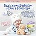 Baby Monthly Stickers Boy - place on onesies or on baby clothing