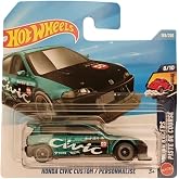 Hot Wheels Honda Civic Custom - Short Card (1/64) JJJ81
