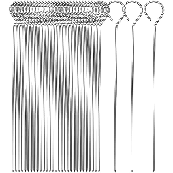 Spiedini In Acciaio Inox Per Barbecue - Set Da 30 Pezzi (15,20,25 Cm), Multiuso Per Grigliate - Foto 3