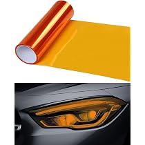 Pellicola Fanali Camaleontica Gialla Neon Car Wrapping Oscuramento Fari Auto Tuning - 30x500 cm