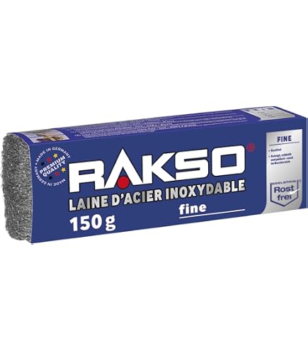Paquet de 16 tampons de laine d'acier, no 3