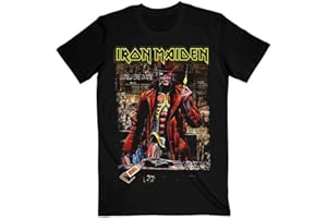 ROCK OFF OFFICIALLY LICENSED PRODUCTS Rock Off Iron Maiden 'Stranger Sepia' T-Shirt