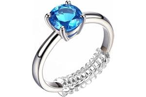 RENKE 14-Piece plastic ring adjusters,Ring Adjuster for Loose Rings,Clear Adjustable Ring Spacer & Resizer, UK Ring Reducer with Polishing Cloth, Perfect Fit for Loose Rings.