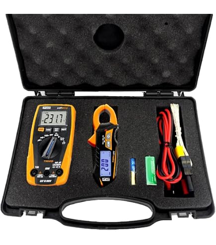 HT Instruments HT62 Multimetro Digitale – Calibrato ISO, CAT III 1000V / CAT IV 600V, Display LCD, Manuale - 4