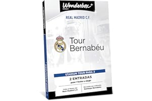 WONDERBOX Connect - Caja Regalo - Real Madrid Tour Bernabéu - Classic - 2 entradas para el Stadium Tour
