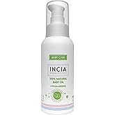 INCIA%100 Doğal Bebek Yağı Organik Jojoba Bakım Masaj Yağı Parafinsiz Bitkisel Vegan 110 ml