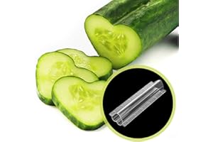 Aeromdale Herzförmige Gurkenformform Gemüse Wachstum Formwerkzeug