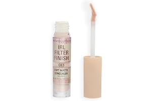 Makeup Revolution, IRL Filter Finish Concealer, Medium till full opacitet, C0.5, 6 g