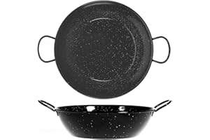 GENWARE Vaello Campos 06 30 Poêle Profonde à Anse Emaillé Diamètre 30 cm