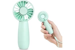 benpen Handventilator Mini Ventilator klein USB,Reise Sommer Travel Gadgets,1500mAh Hand Mini Portable Fan,Kleiner Tragbarer Hand Ventilatoren Akku Aufladbar Batteriebetrieben,Urlaub Must Haves