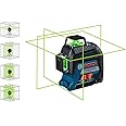 Bosch Professional Laser Level GLL 3-60 XG (Green Laser, Working Range: 30 m, 4x Battery, AA, in Carrying Case)