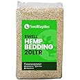 Swell Reptiles Hemp Bedding Reptile Substrate | 20 Litres | Dust Free and Odourless