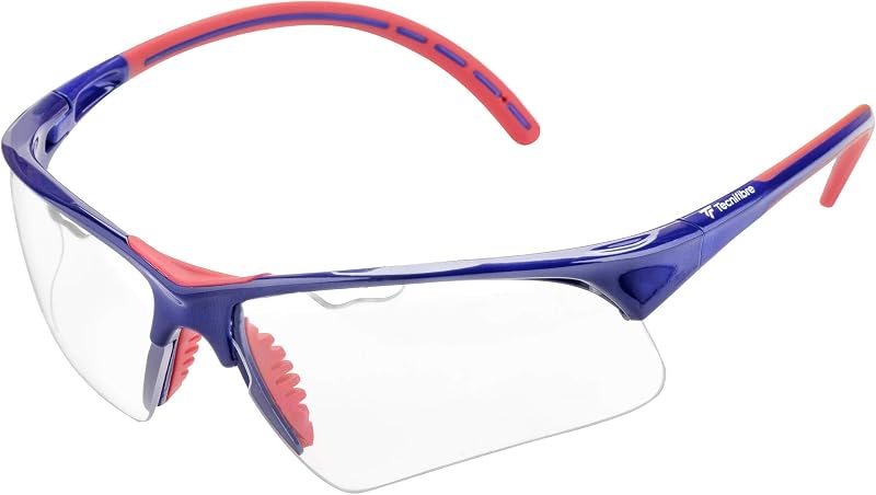 Tecnifibre Gafas de Squash Red Blue Adultos Unisex Rojo/Azul, Talla Única