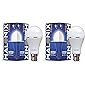 Halonix Rechargeable Emergency Inverter LED Bulb B22 9-Watt - White Pack of 2