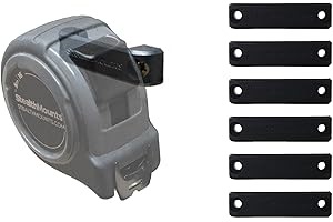 Ceinture de Banc StealthMounts - Porte-Outils Universel - Paquet de 6 | Ensemble de Pinces Porte-Outils | Support idéal pour Outils électriques, Rubans à mesurer et Clips de Ceinture | Noir