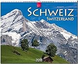 SCHWEIZ - SWITZERLAND: Original Stürtz-Kalender 2018 - Großformat-Kalender 60 x 48 cm by 