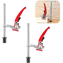 Morsetti Per Banco Da Lavoro Silverline - 2 Pezzi, Per Fori 18-38 Mm, Sgancio Rapido - Foto 7