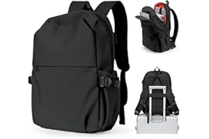 HYC00 Mochila escolar Bolsas de viaje causales para mujer Mochila para computadora portátil de 14 pulgadas Mochila adolescentes resistente al agua Mochila para hombres universitarios ligera