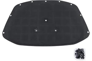 ‎TENZO-R Dämmung Dämmmatte Motorhaube mit Clipse für Skoda Octavia II 1Z 04-13