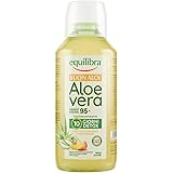 Equilibra Integratori Alimentari, Buon Aloe Vera 95%, da Bere Puro o Diluito, Aloin Free, Detox, Pura Polpa, Senza Aggiunta d