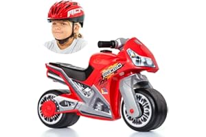 M MOLTO MOLTO | Moto Correpasillos Cross | Moto Corre Pasillos para Todo Tipo de Terrenos | Juguetes Infantiles Seguros y Resistentes | Fomenta el Sano Desarrollo de Niños y Niñas | +18 Meses