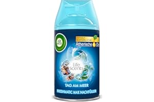 DUREX Air Wick Freshmatic Max Raumspray – Nachfüller für den Air Wick Freshmatic Max – Duft: Tag am Meer – 1 x 250 ml Nachfüller