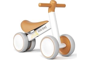 FAYDUDU Balance Bike for 1 Year Old Ride On Toy for 1 2 Years Old First Bike for Girls Boys Baby Bike Walker No Pedals Toddler Trike for 10-24 Months