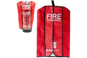 Firechief RPV2 Medium Fire Extinguisher Cover, Red