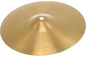 SUPVOX Cymbale Crash Ride En Laiton 10 Pouces Set De 2 Pour Batterie Instrument À Percussion Débutants Et Musiciens Polyvalent Résistant Aux Chocs