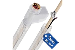 ‎VIOKS VIOKS Aquastop Spülmaschine Schlauch 3/4 Zoll 1,68m Typ 88 Ersatz für Bosch Siemens 00668113 668113 Geschirrspüler-Zulaufschlauch für SuperSilence iQ300 iQ500 iQ700