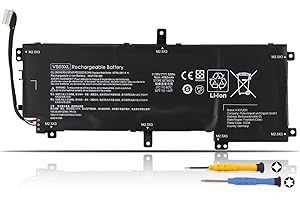 K KYUER VS03XL Laptop Battery for HP Envy 15-as000 15t-as000 15-as100 15t-as100 15-as133cl 15-as020nr 15-as001na 15-as002na 15-as050sa 15-as050na 15-as068nr 15-as014wm as152nr as043cl as027cl as102na as168nr