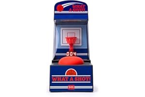 Legami- Mini Arcade di Basket, 3 Intervalli di Gioco 45, 90, 120 Secondi, con Luci e Suoni, 3 Batterie AA Non Incluse, 10X32,5 cm, Unica, BASK0001