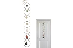 NIKTULE Décoration Murale en Cristal avec 7 Pierres précieuses Chakras brutes - Décoration de la Maison pour Reiki - - Yoga - méditation - Cadeaux spirituels